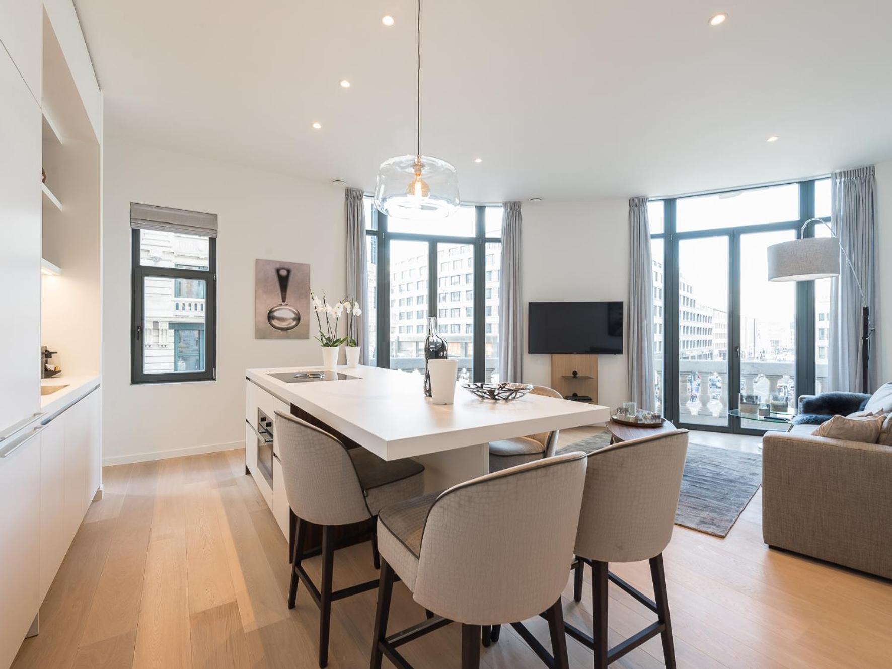 Modern Central 1Br Suite - 90 Sqm Brussels Exterior photo